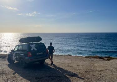 Offroad Italien Küstenpiste bei Argentiera