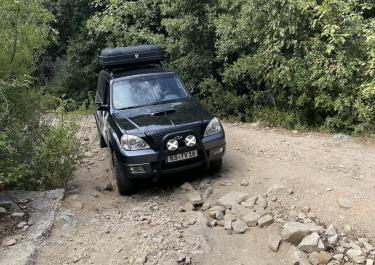 Offroad Italien Monte Limbara von Norden