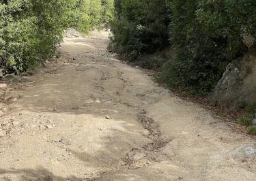 Offroad Italien Monte Limbara von Norden