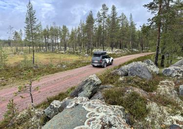 Offroad Schweden Nach Gessi fäbodar