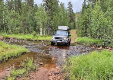 Offroad Schweden Dyvran Furt