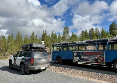 Offroad Schweden Entlang des Björnån