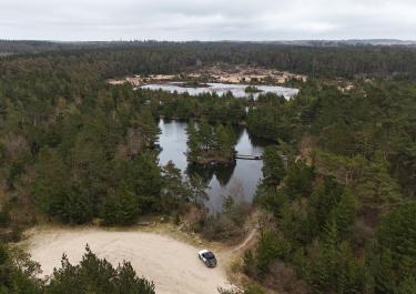 Offroad Dänemark Zum versteckten Badesee 
