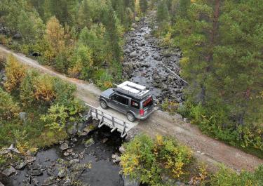 Offroad Norwegen Piste im Dreiländereck 