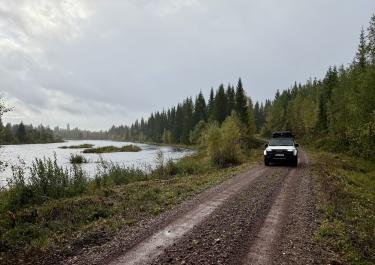 Offroad Schweden Hoedestupet in Härjedalen