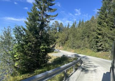 Offroad Norwegen Jervskogvegen und Bratsbergvegen