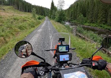 Offroad Norwegen Nævervegen + Allmenningsvegen 
