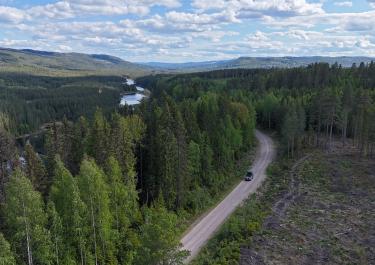 Offroad Norwegen Zu den Flisa Stromschnellen