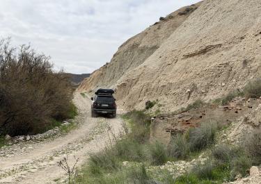 Offroad Spanien Desierto de Gorafe Durchquerung