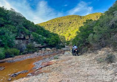 Offroad Italien Entlang des Rio Piscinas