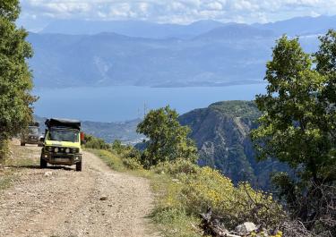 Offroad Griechenland Rundkurs durch die Panachaiko Berge