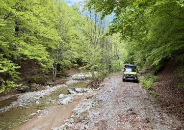 Offroad Griechenland Stravos Forest Adventure