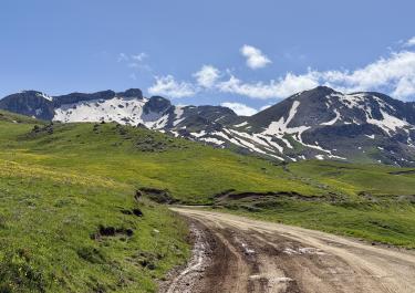 Offroad Griechenland Vardousion Berghütte