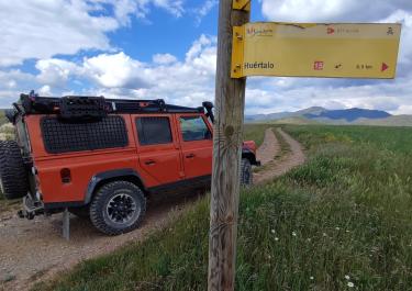 Offroad Spanien Geisterdorf Huértalo