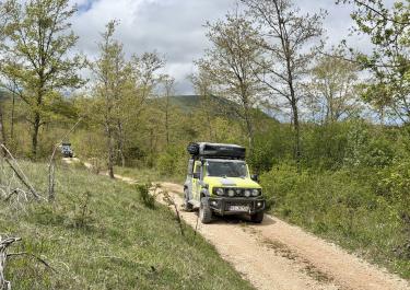 Offroad ItalienRoccaporena Kammpiste